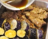 茄子と牛肉の山椒風味な揚げびたし。作り方11写真
