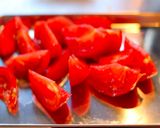 トマトの醤油麹ドレッシング和え作り方2写真