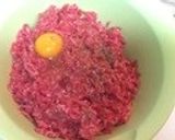 ソースたっぷりチーズ inハンバーグ作り方4写真