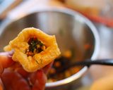 糖質オフ！お揚げの納豆チーズ焼き作り方3写真