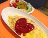簡単☆炊飯器でオムライスのケチャップご飯作り方5写真