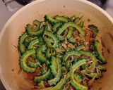 ゴーヤとちりめんじゃこのきんぴら風作り方4写真