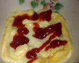 レンジで簡単♬ふわふわ卵チーズ作り方4写真