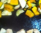 【ロゼワイン】夏野菜とササミのカレー炒め作り方4写真