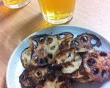 ビールがすすむ！蓮根の柚子胡椒チップス作り方5写真