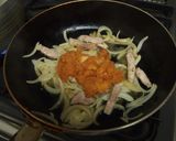 豚肉とりんごのペンネ作り方4写真