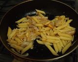 豚肉とりんごのペンネ作り方6写真
