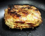 超肉厚でもしっとり！塩麹豚ロース重ね焼き作り方4写真