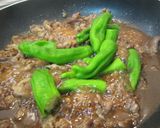 ☆ししとうたっぷり牛肉煮～☆作り方1写真
