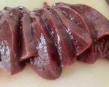 味に自信あり❣️レバニラ炒め(ニラレバ？)作り方1写真