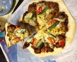 ホームベーカリーピザ★カレー味作り方9写真