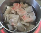 豚バラ＆もやしのビビンバ風♫炊きこみご飯作り方1写真