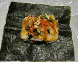 四毒抜き焼肉のおにぎらず作り方5写真