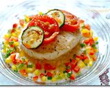 チキンと大豆の夏バーグピリ辛とろろソース作り方8写真