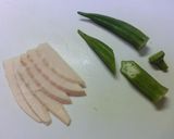 たけのこの大葉炒め作り方1写真