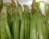 ほうれん草1束をシンプルに豪快に‼作り方1写真