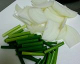 ニンニクの芽とポテトのバター醤油炒め♪作り方3写真