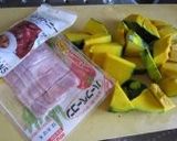 かぼちゃ☆はとこ煮??作り方1写真