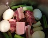 豚角煮with煮卵！作り方3写真
