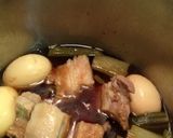 豚角煮with煮卵！作り方5写真