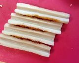 残り物のベーコン玉ねぎdeちくわ焼き作り方2写真