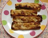 残り物のベーコン玉ねぎdeちくわ焼き作り方4写真
