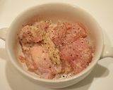 塩麹でチーズペッパーチキン作り方1写真