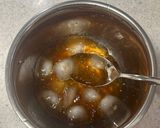 ホタテの刺身の柚子胡椒ポン酢ジュレがけ作り方3写真