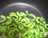 丁子ふとゴーヤの卵とじ作り方1写真