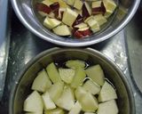 ダイエットに♪さつま芋とりんご煮作り方1写真