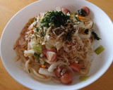 おかかが美味しい★マヨ焼きうどん★作り方4写真