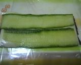 ＊簡単＊キュウリチーズ海苔巻き作り方2写真