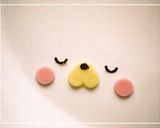 スヤスヤ*いねむりうさぎちゃん＊キャラ弁作り方2写真