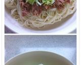 冷やしツナおろしぶっかけ素麺作り方3写真