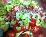 簡単夏野菜サラダ♪作り方1写真