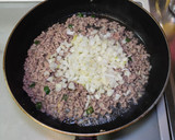 のせておいしい白菜と挽肉の炒めもの作り方5写真