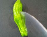 ししとうと厚揚げの甘辛煮作り方1写真