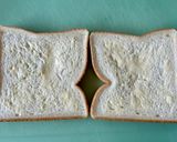 サラダチキンとほうれん草のサンドイッチ作り方2写真