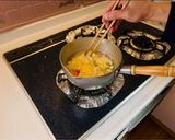 彼氏が作る『カニカマと鶏肉の白だし雑炊』作り方12写真