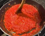 トマトのミートソースパスタ作り方4写真