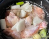 炊飯器で簡単！秋の根菜参鶏湯作り方4写真