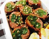 お弁当に*肉そぼろ入り卵焼き*作り方3写真