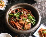 韓【烏賊と豆腐の煮物】優しく煮るだけよ♪作り方14写真