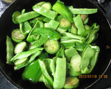 ☆夏野菜と牛小間肉の簡単炒め物☆作り方2写真