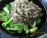 ☆夏野菜と牛小間肉の簡単炒め物☆作り方3写真