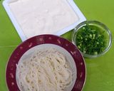 湯葉と素麺の吸い物作り方1写真