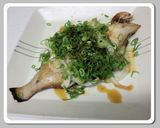 夏場のあっさり焼きカレイの野菜ポン酢♪作り方3写真