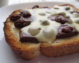 おやつトースト✿チョコ✿レーズン✿チーズ作り方5写真