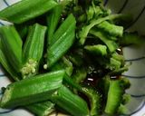 夏野菜のオクラとゴーヤの和え物作り方3写真