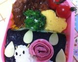 雨とかたつむりのお弁当★作り方4写真